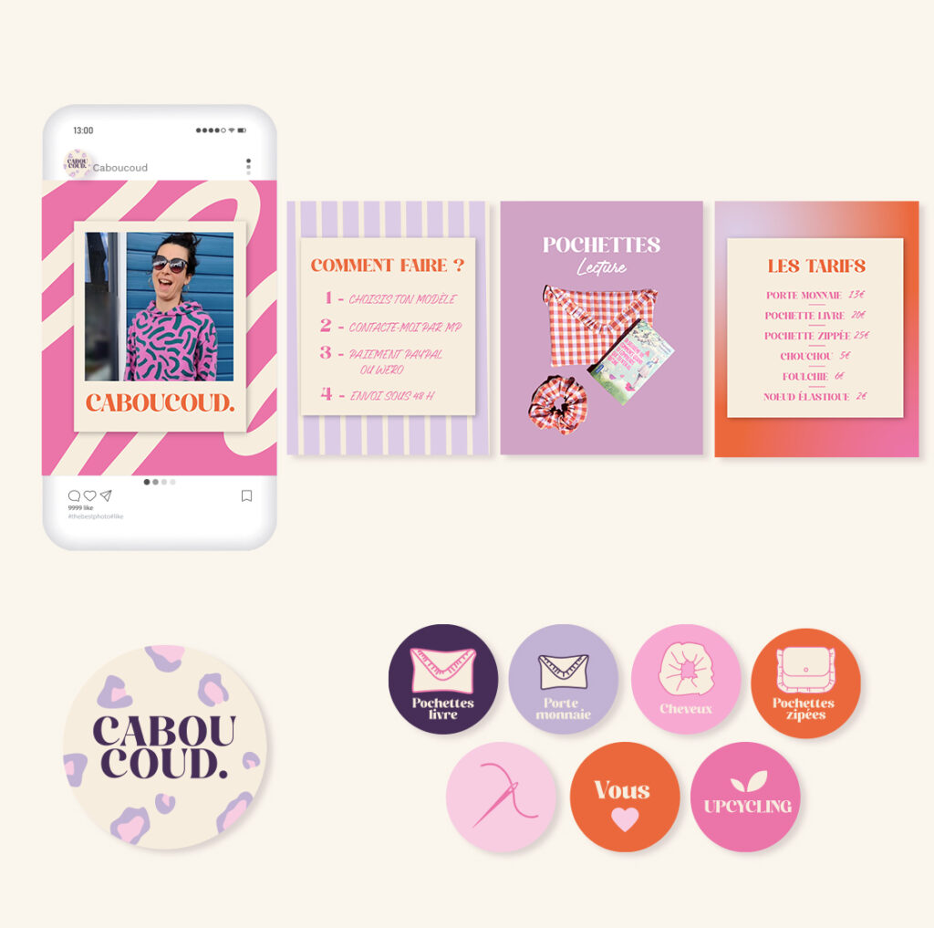 CABOUCOUD - Story Ă la une Instagram